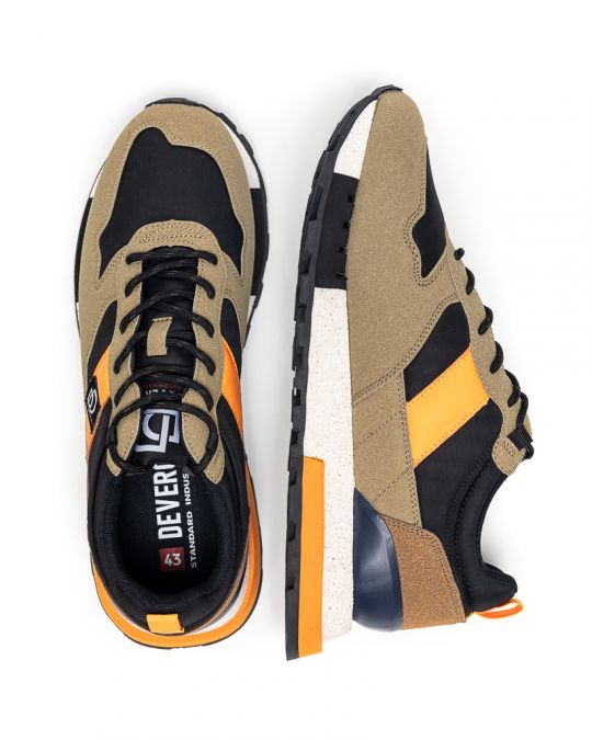 BARNA FÉRFI SNEAKER - REDROCK DE25FW4036NY HI