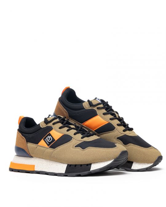 BARNA FÉRFI SNEAKER - REDROCK DE25FW4036NY HI