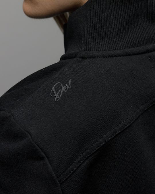 FEKETE NŐI CIPZÁRAS PULÓVER 2D25FW4586KA0705