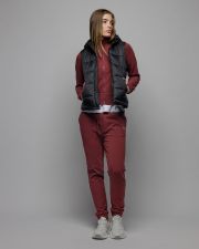 BORDÓ NŐI CIPZÁRAS PULÓVER