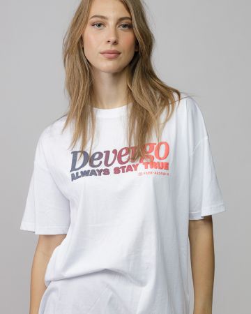 FEHÉR NŐI RÖVID UJJÚ PÓLÓ 2D25FW4507SS0105