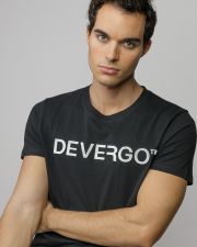 BLACK MEN'S SHORT SLEEVE T-SHIRT