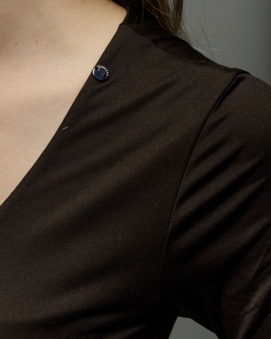 BARNA NŐI HOSSZÚ UJJÚ BODY 2D25FW4565BD0205