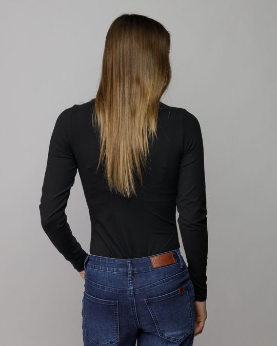 FEKETE NŐI HOSSZÚ UJJÚ BODY 2D25FW4565BD0205