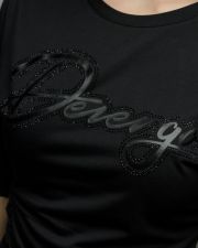 BLACK WOMEN'S SHORT SLEEVE T-SHIRT