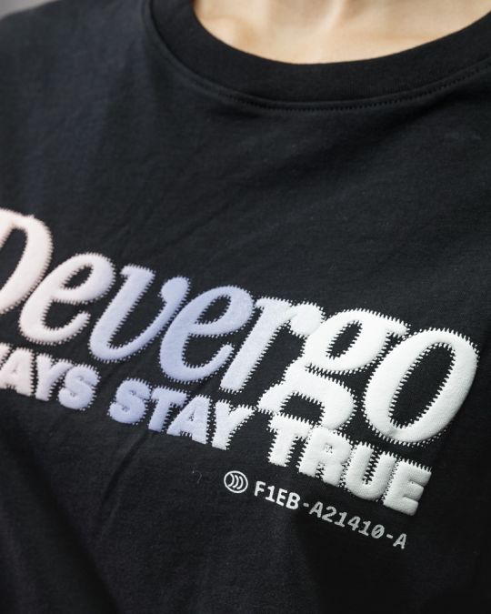 FEKETE NŐI RÖVID UJJÚ PÓLÓ 2D25FW4507SS0105