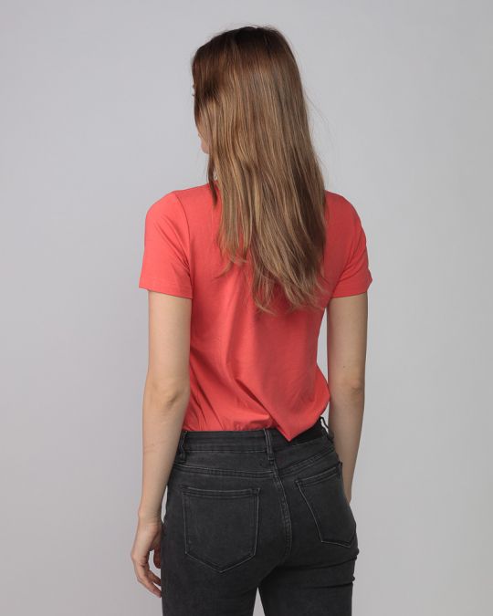 KORÁL NŐI V-NYAKÚ RÖVID UJJÚ PÓLÓ 2D25FW4514SS0205