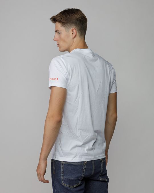 FEHÉR FÉRFI RÖVID UJJÚ PÓLÓ 1D25FW4027SS0105