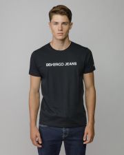 FEKETE FÉRFI RÖVID UJJÚ PÓLÓ