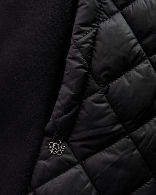 FEKETE NŐI ÁTMENETI KABÁT 2D25FW7581KA1600