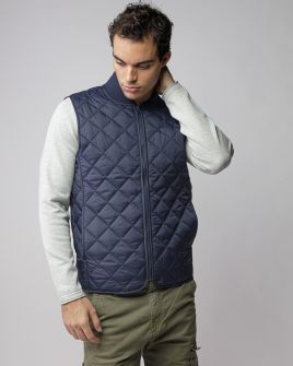 BLUE MEN'S VEST 1D25FW7001SL1600