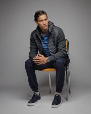 SZÜRKE FÉRFI ÁTMENETI KABÁT