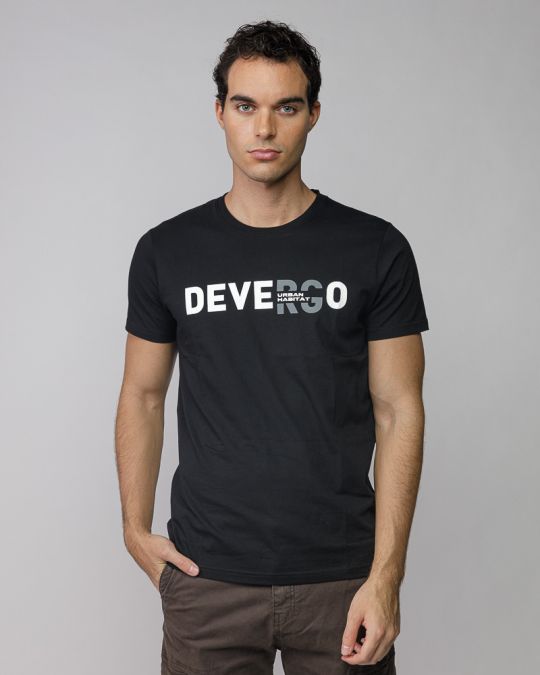 FEKETE FÉRFI RÖVID UJJÚ PÓLÓ 1D25FW4043SS0105