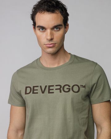 KHAKI FÉRFI RÖVID UJJÚ PÓLÓ 1D25FW4044SS0105