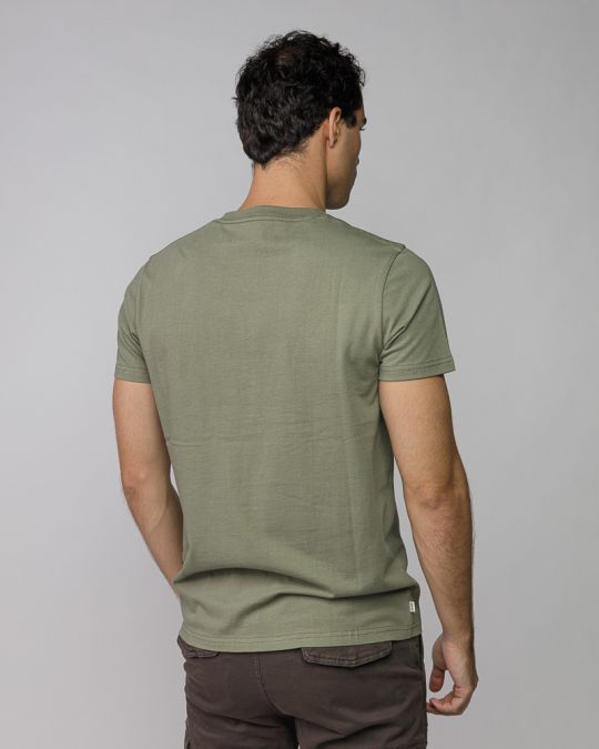 KHAKI FÉRFI RÖVID UJJÚ PÓLÓ 1D25FW4044SS0105