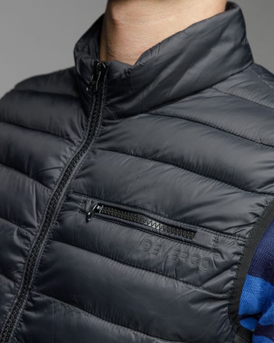 FEKETE FÉRFI MELLÉNY 1D25FW7017SL1600