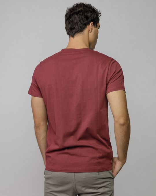 BORDEAUX MEN'S SHORT SLEEVE T-SHIRT 1D25FW4044SS0105