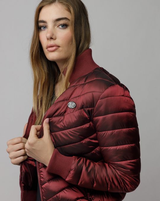 BORDEAUX WOMEN'S SHORT QUILTED COAT 2D25FW3580KA1600