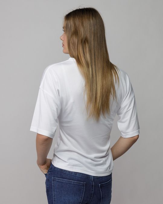 FEHÉR NŐI RÖVID UJJÚ PÓLÓ 2D25FW4510SS0105