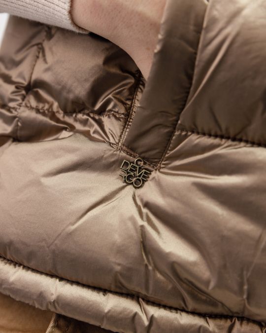 GREY WOMEN'S HOODED VEST 2D25FW7523SL1600