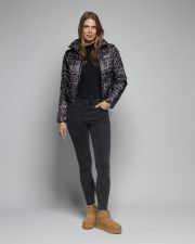 FEKETE NŐI HOSSZÚ UJJÚ GARBÓ PÓLÓ