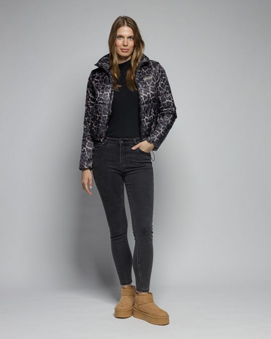 FEKETE NŐI HOSSZÚ UJJÚ GARBÓ PÓLÓ 2D25FW4546LS3305