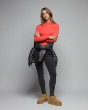 KORÁL NŐI HOSSZÚ UJJÚ GARBÓ PÓLÓ