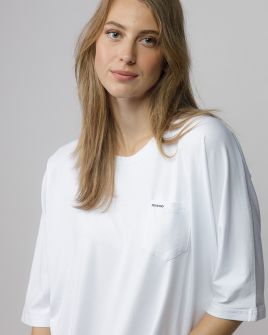 FEHÉR NŐI RÖVID UJJÚ PÓLÓ 2D25FW4520SS0224