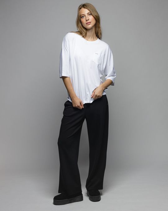 WHITE WOMEN'S SHORT SLEEVE T-SHIRT 2D25FW4520SS0224