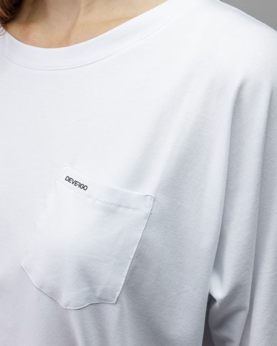 WHITE WOMEN'S SHORT SLEEVE T-SHIRT 2D25FW4520SS0224