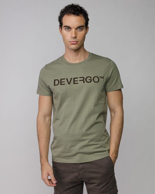 KHAKI FÉRFI RÖVID UJJÚ PÓLÓ 1D25FW4044SS0105
