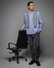 KÉK FÉRFI PAMUT ING