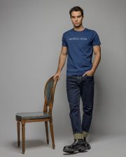 KÉK FÉRFI RÖVID UJJÚ PÓLÓ