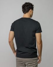 BLACK MEN'S SHORT SLEEVE T-SHIRT