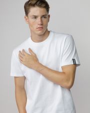 WHITE MEN'S SHORT SLEEVE T-SHIRT