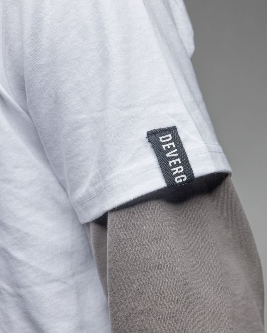 WHITE MEN'S SHORT SLEEVE T-SHIRT 1D25FW4047SS0106