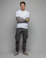 WHITE MEN'S SHORT SLEEVE T-SHIRT