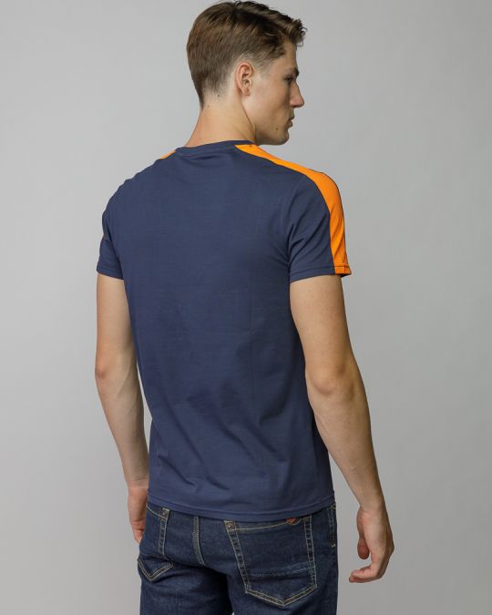 BLUE MEN'S SHORT SLEEVE T-SHIRT 1D25FW4050SS0205