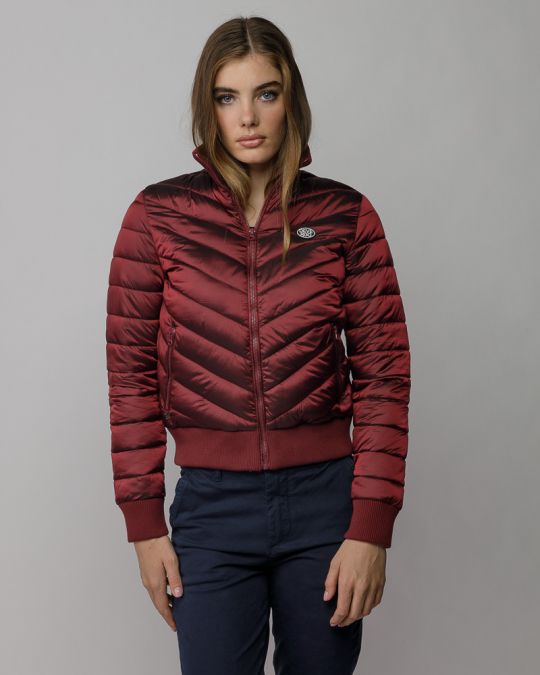 BORDEAUX WOMEN'S SHORT QUILTED COAT 2D25FW3580KA1600