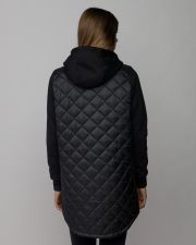 FEKETE NŐI ÁTMENETI KABÁT