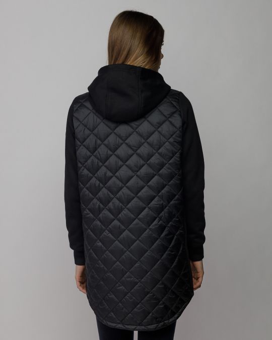 FEKETE NŐI ÁTMENETI KABÁT 2D25FW7581KA1600