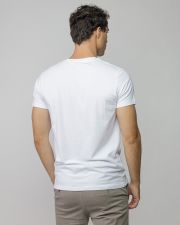 WHITE MEN'S SHORT SLEEVE T-SHIRT
