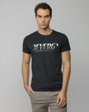 FEKETE FÉRFI RÖVID UJJÚ PÓLÓ