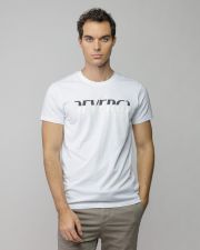 WHITE MEN'S SHORT SLEEVE T-SHIRT