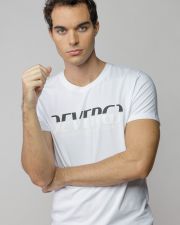 WHITE MEN'S SHORT SLEEVE T-SHIRT