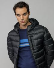 FEKETE FÉRFI KABÁT