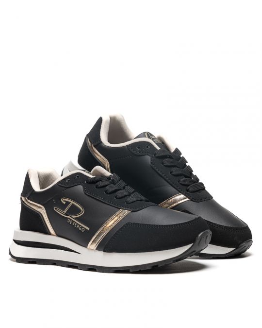 FEKETE NŐI SNEAKER - MARIA DE25FW3506PU BF