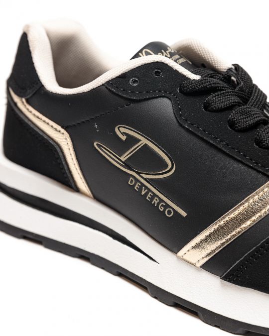 FEKETE NŐI SNEAKER - MARIA DE25FW3506PU BF