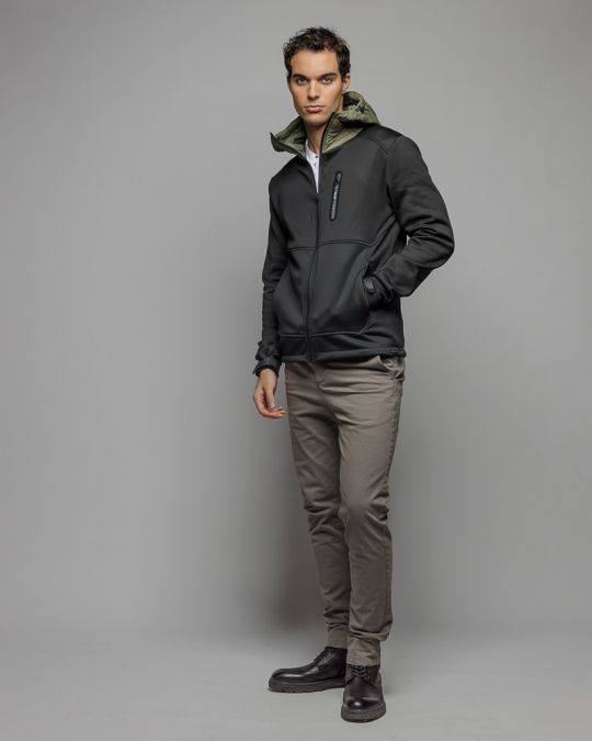 KHAKI FÉRFI ÁTMENETI KABÁT 1D25FW7006KA1600