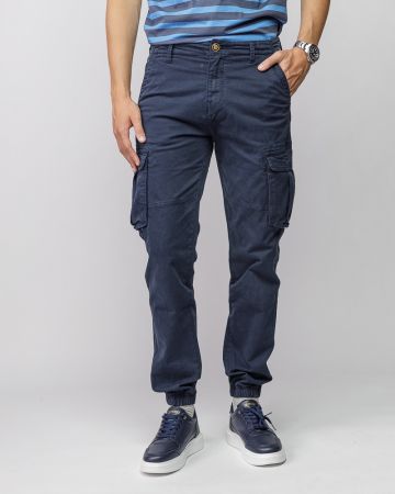 KÉK FÉRFI OLDALZSEBES NADRÁG 1D25FW1003LP6101